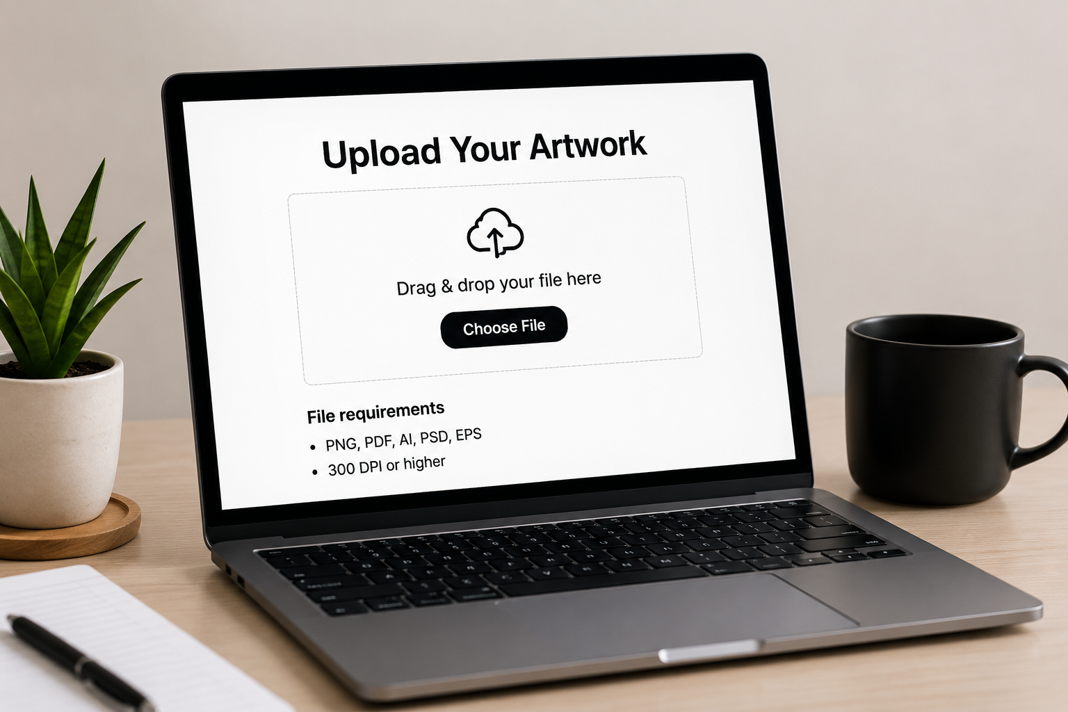 Upload Your Artwork